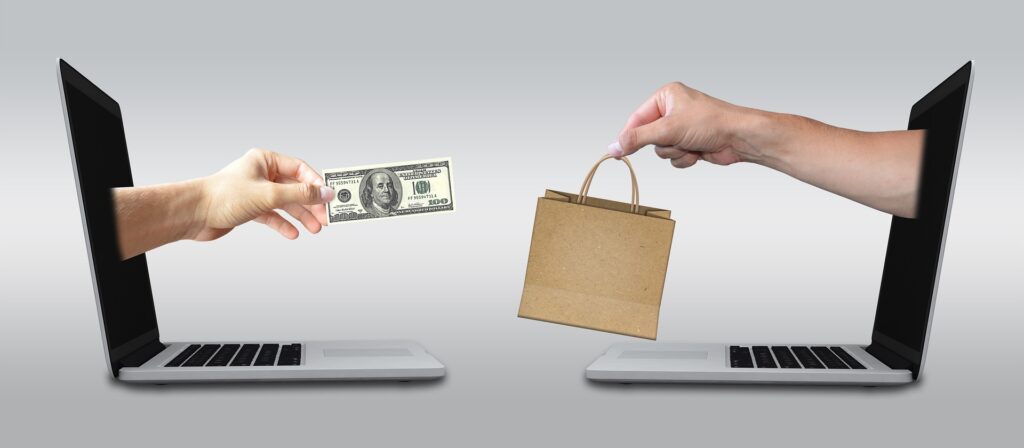 Image of ecommerce transaction